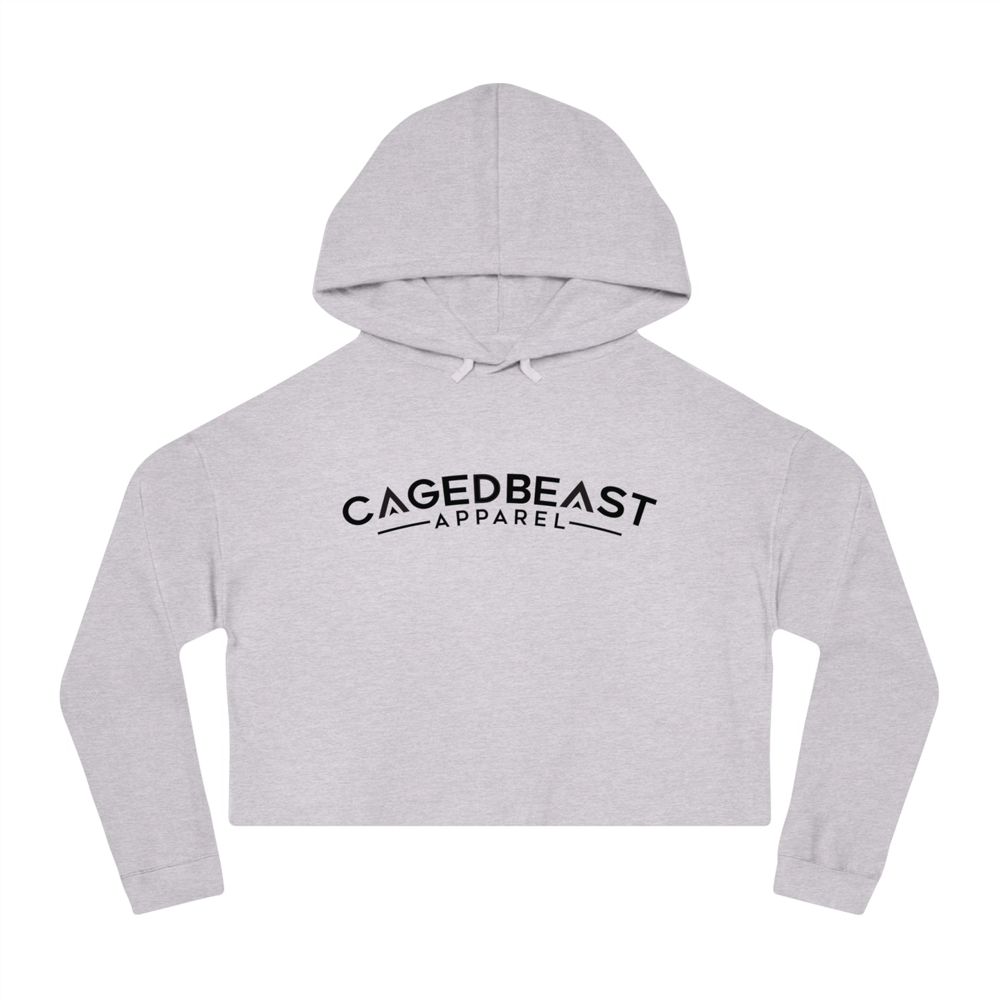Caged Beast Women’s Crop Top Hoodie