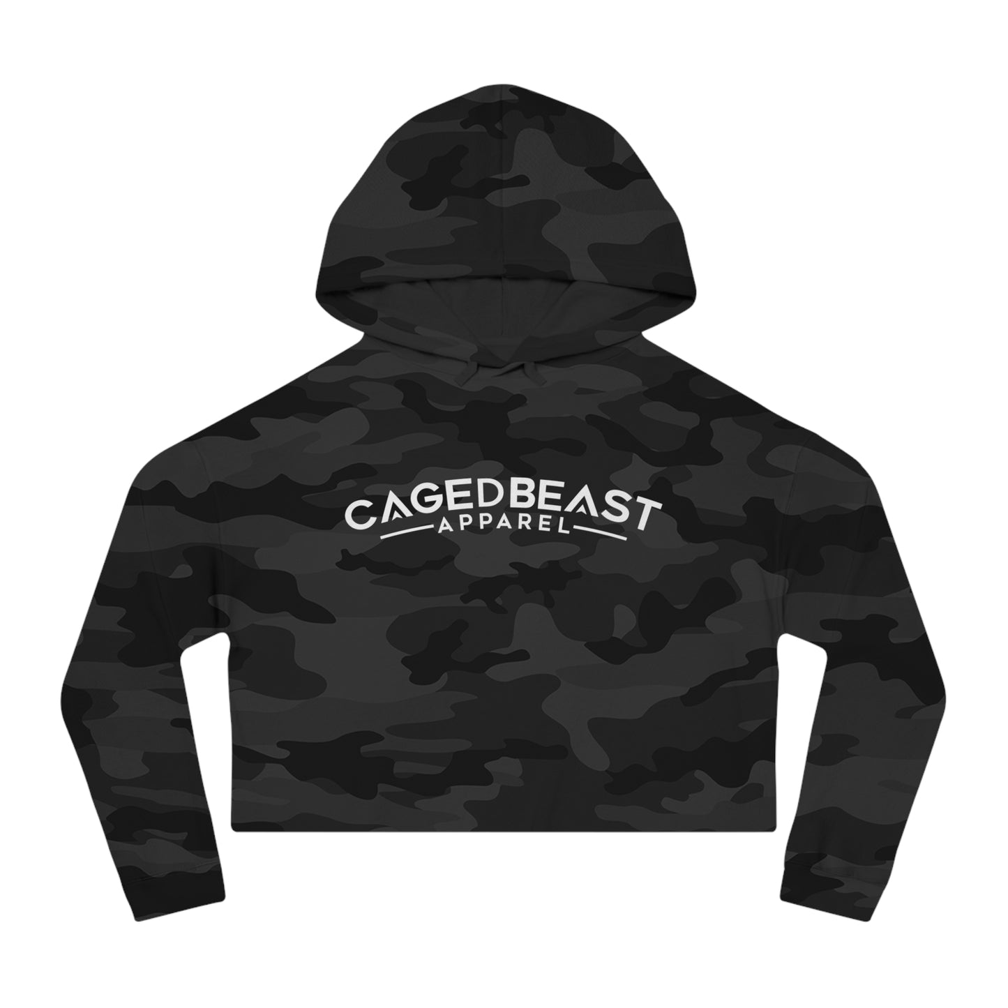 Caged Beast Women’s Crop Top Hoodie